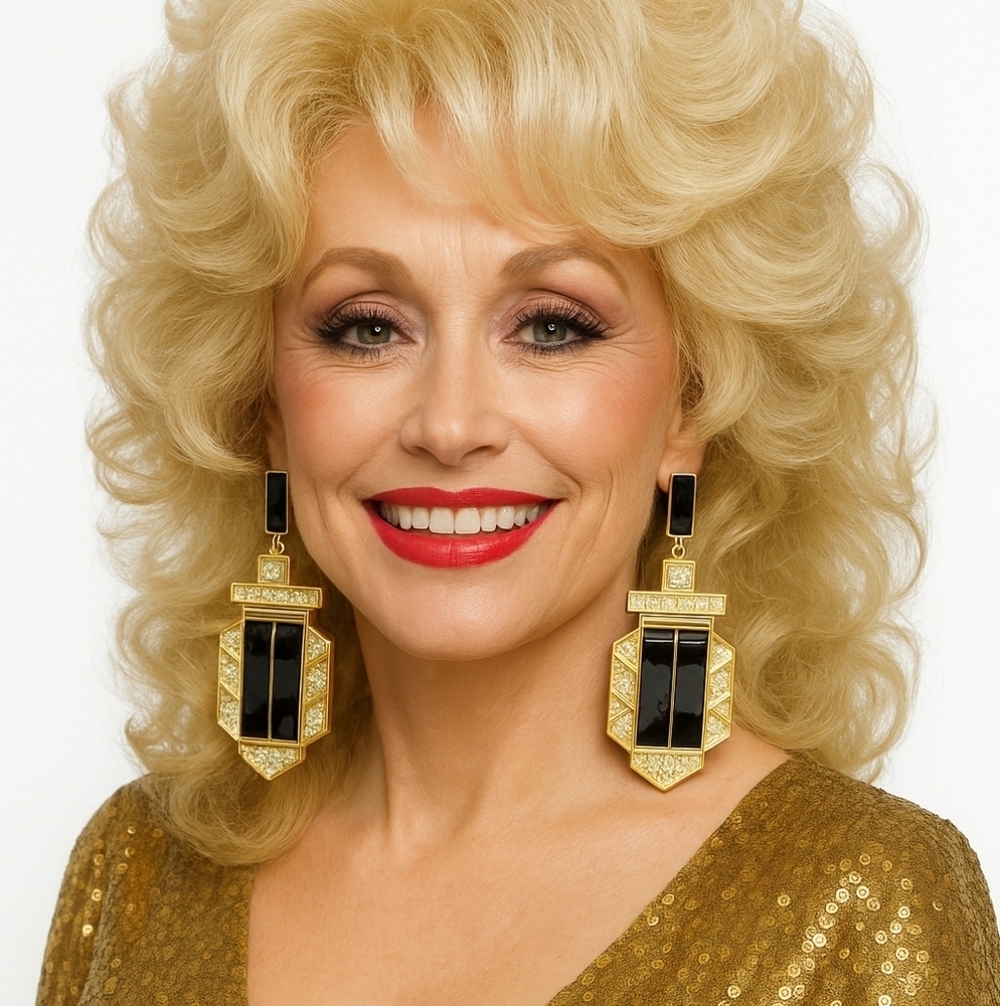 ArtDeco style earrings‎